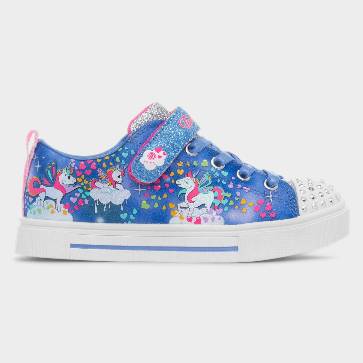 Twinkle Unicorn Girls Light-Up Trainer