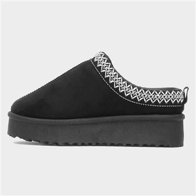 Claudia Girls Black Casual Shoe