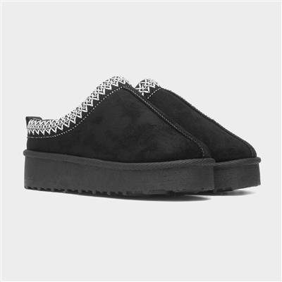 Claudia Girls Black Casual Shoe