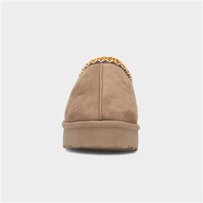 Claudia Girls Taupe Casual Shoe