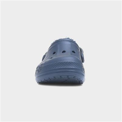 Baya Junior Navy Warm Lined EVA Clog