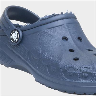Baya Junior Navy Warm Lined EVA Clog