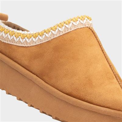 Claudia Girls Chestnut Casual Shoes