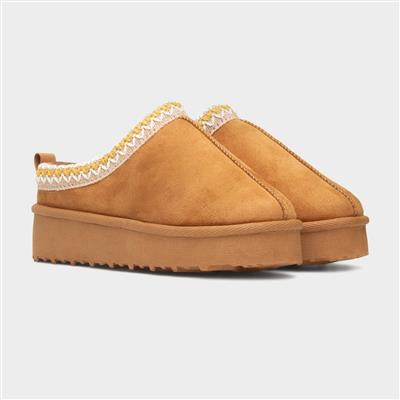 Claudia Girls Chestnut Casual Shoes
