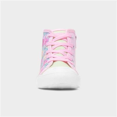 Kids Multi Hi Top Canvas