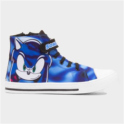Akira Kids Blue Hi Top Canvas
