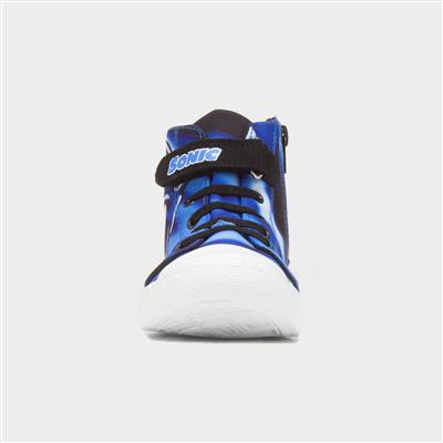 Akira Kids Blue Hi Top Canvas