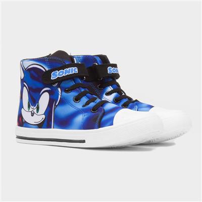 Akira Kids Blue Hi Top Canvas