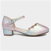 Buckle My Shoe Sylvie Girls Multi Heeled Shoe (Click For Details)