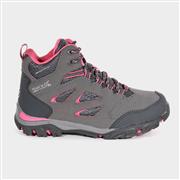 Regatta Holcombe Jnr Girls Grey Hiking Boot (Click For Details)