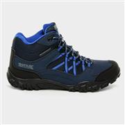 Regatta Kids Edgepoint Jnr Hiking Boot in Navy (Click For Details)