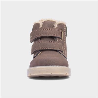Liam Kids Brown Ankle Boot