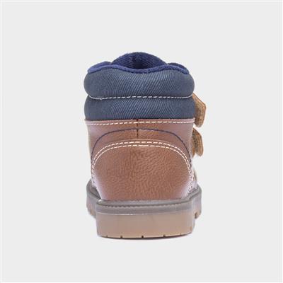 Lonnie Kids Brown Ankle Boot