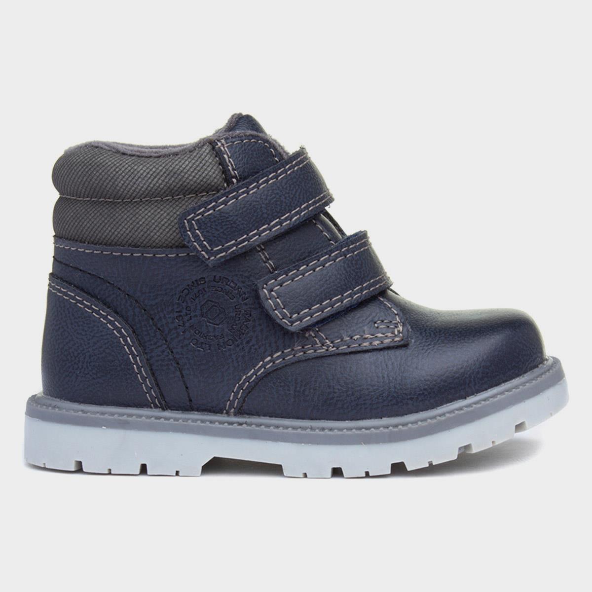Lonnie Kids Navy Ankle Boot
