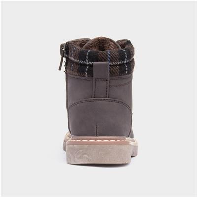 Jimmy Boys Brown Lace Up Boots