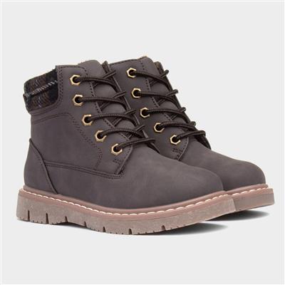 Jimmy Boys Brown Lace Up Boots