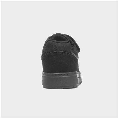 Alcaraz Kids Black Mesh Trainer