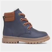 Walkright Logan Boys Navy Lace Up Boot (Click For Details)