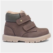 Walkright Liam Kids Brown Easy Fasten Ankle Boot (Click For Details)