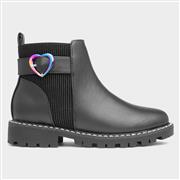 Walkright Liana Girls Black Zip-Up Boot (Click For Details)