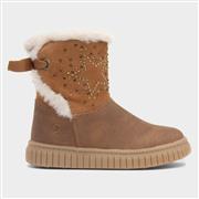 SJ Nat Kids Brown Fur Lined Boot (Click For Details)