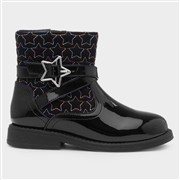 Walkright Leanne Girls Black Patent Ankle Boot (Click For Details)