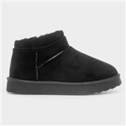 Little Diva Laurel Girls Black Ankle Zip Up Boot (Click For Details)