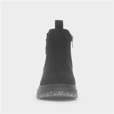 Girls Zip Up Ankle Boot