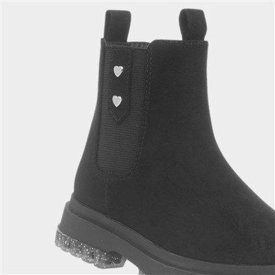 Girls Zip Up Ankle Boot