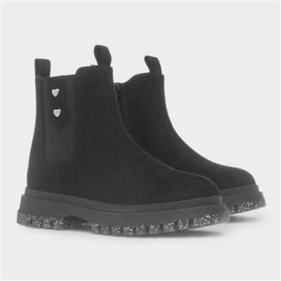 Girls Zip Up Ankle Boot