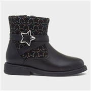 Walkright Leanne Girls Black Ankle Boot (Click For Details)