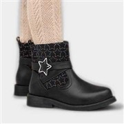 Walkright Leanne Girls Black Star Ankle Boot (Click For Details)