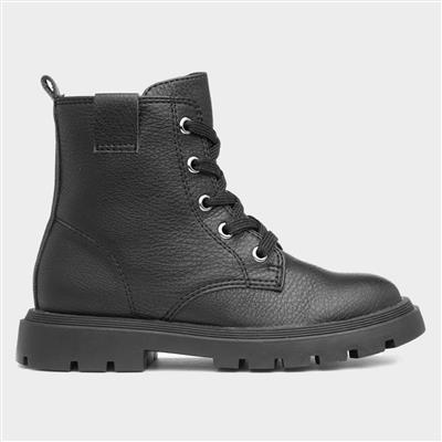 Leonora Kids Black Ankle Boot