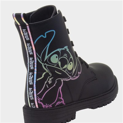 Kids Black Ankle Boot