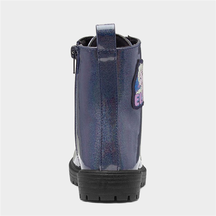 Kids Navy Ankle Boot