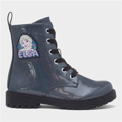 Kids Navy Ankle Boot