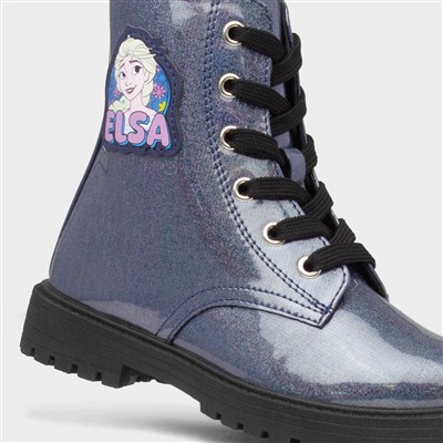 Kids Navy Ankle Boot