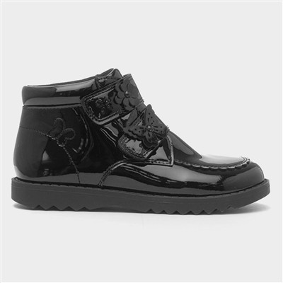 Demon Girls Black Patent Boot