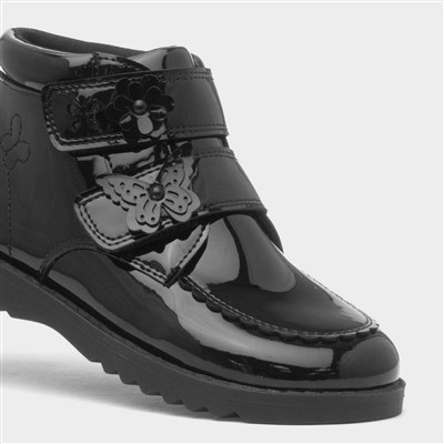 Demon Girls Black Patent Boot
