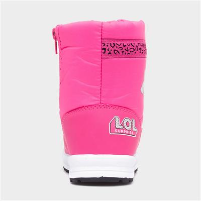 Surprise Kids Pink Snow Boot