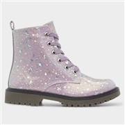 Walkright Willow Girls Purple Glitter Star Boot (Click For Details)