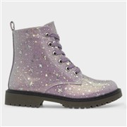 Walkright Willow Girls Purple Glitter Star Boot (Click For Details)