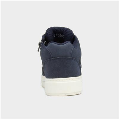Richie Kids Navy Lace Up Trainer