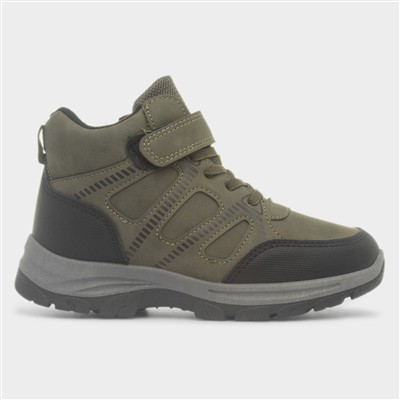 Snowdonia Boys Khaki Ankle Boot