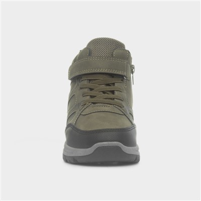 Snowdonia Boys Khaki Ankle Boot