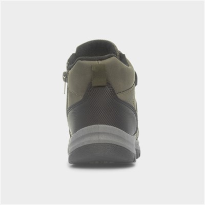 Snowdonia Boys Khaki Ankle Boot