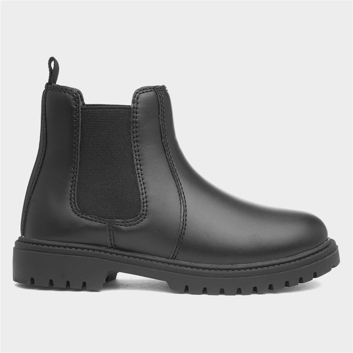 Paul Boys Black Chelsea Boot