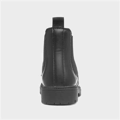 Paul Boys Black Chelsea Boot