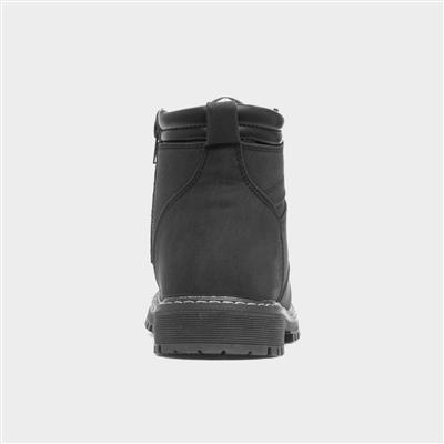 Jonny Boys Black Ankle Boot