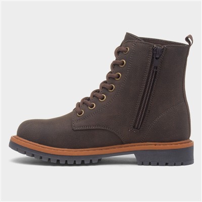 Perry Boys Brown Ankle Boot